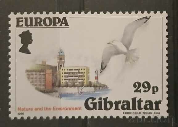 Gibraltar 1986 Europe CEPT Birds/Buildings MNH