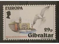 Gibraltar 1986 Europa CEPT Păsări/Clădiri MNH