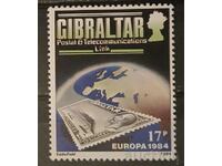 Гибралтар 1984 Европа CEPT Космос MNH