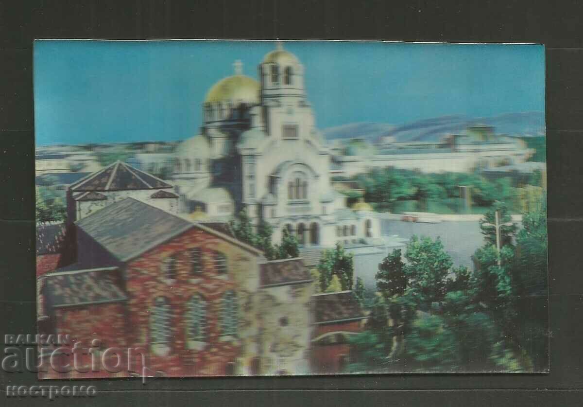 Stereo Aleksander Nevsky - Sofia Post card Bulgaria - A 3736