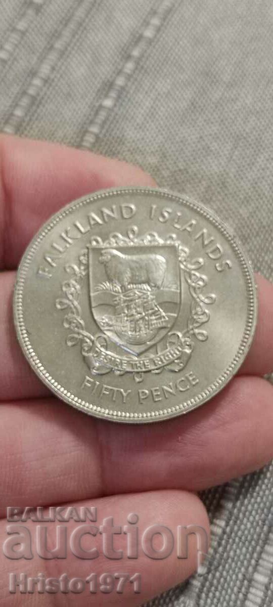 50 pence 1977