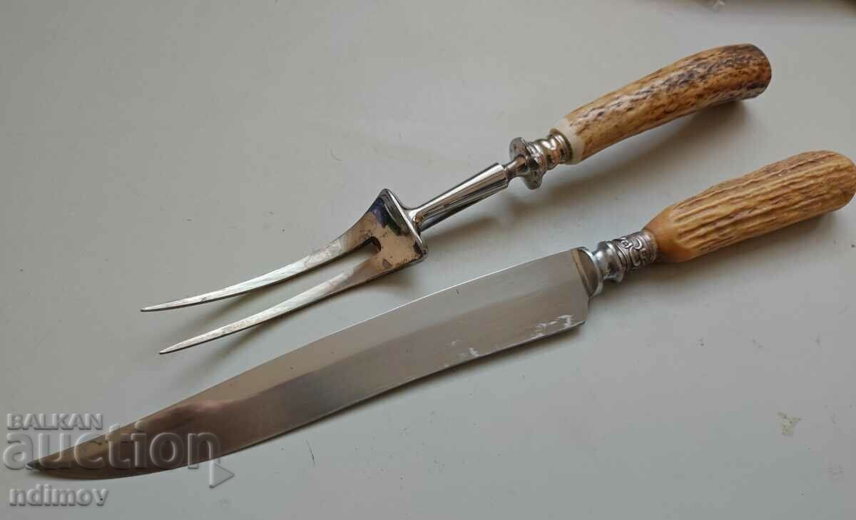 Knife and fork for cooking and serving Rog - 6 Knife and fork for cooking and serving Rog - 6
