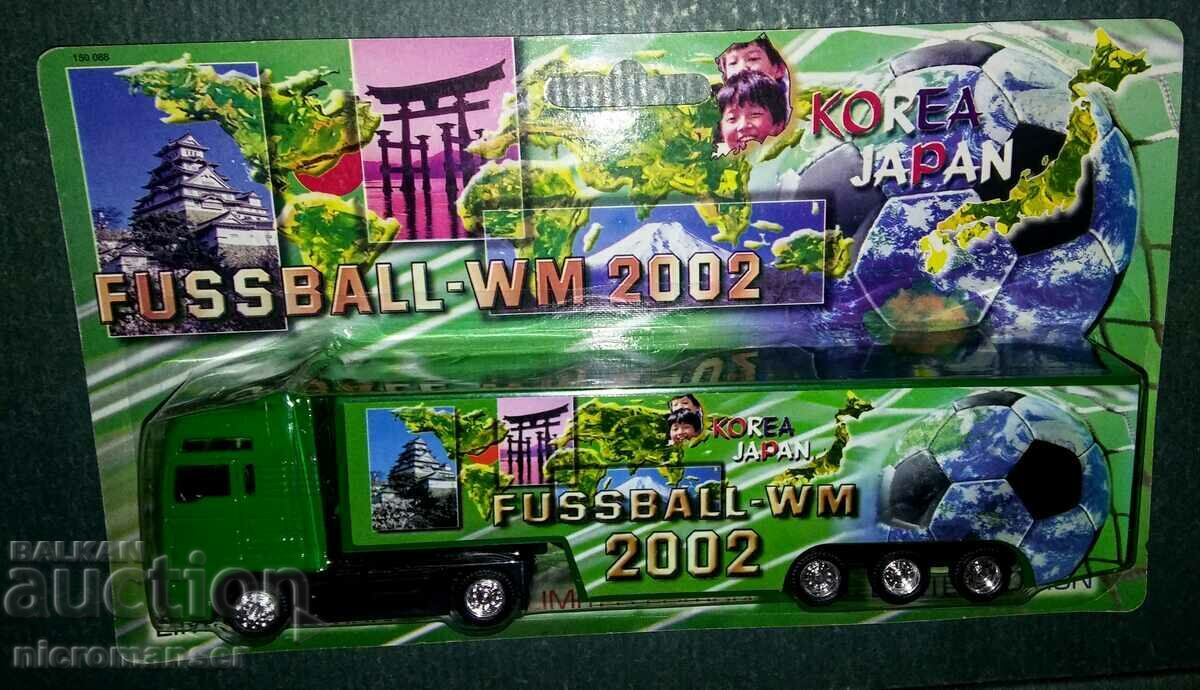 Limited edition truck. World football 2002 year new.