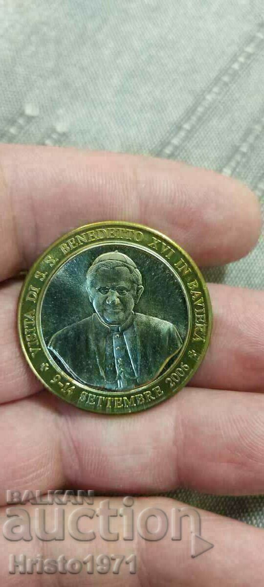 Pope Benedict Token 2006 in Germany Pope Benedict Token 2006 in Germany