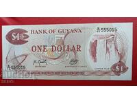 Банкнота-Гвиана-1 долар