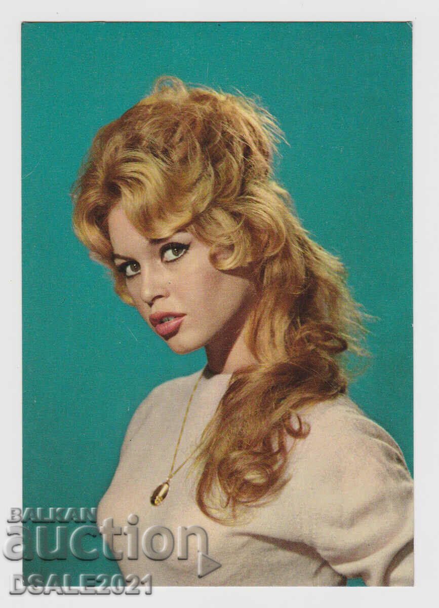 παλιά καρτ ποστάλ ηθοποιός BRIGITTE BARDOT /174