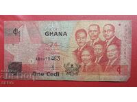 Bancnota-Ghana-1 Keddi 2007