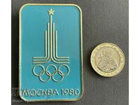515 USSR big Olympic badge Olympics Moscow 1980.