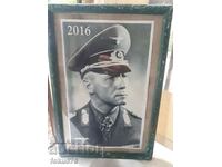 Poster photo picture in a frame under glass - Erwin Rommel