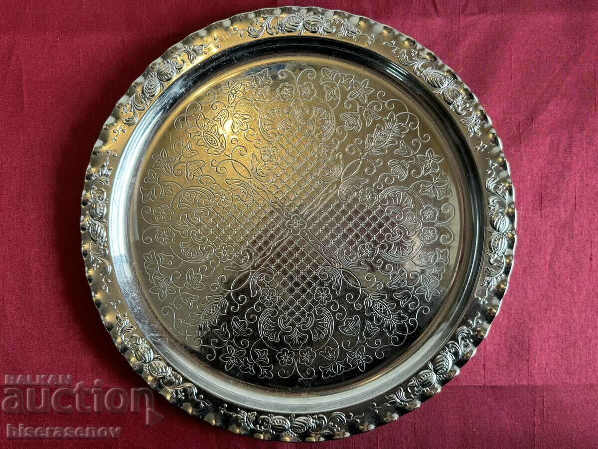 A beautiful embossed tray