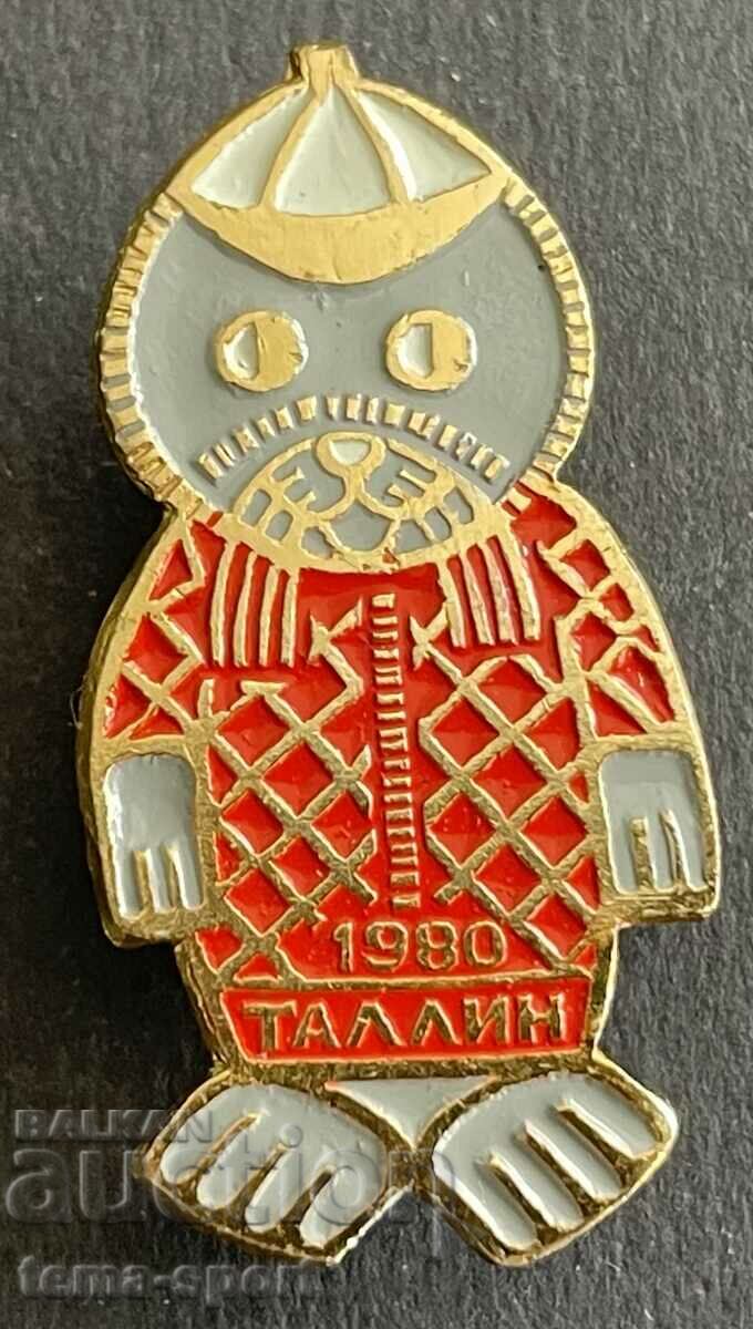 544 ΕΣΣΔ Ολυμπιακή Ολυμπιάδα Μόσχα Ταλίν μασκότ 1980