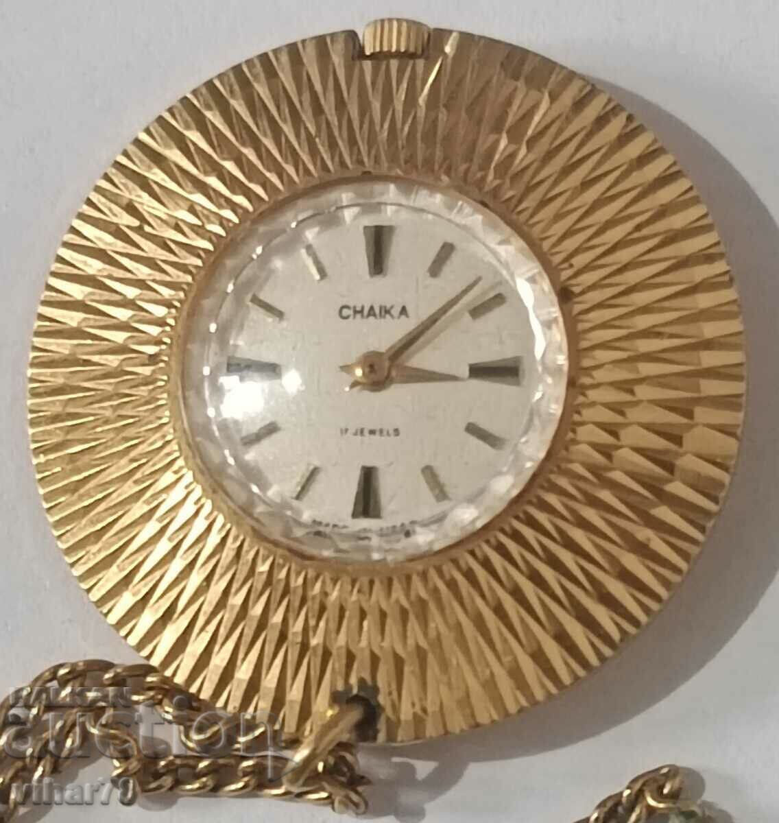 Delivery of Gold-plated women's seagull watch Delivery of Gold-plated women's seagull watch