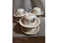 Tea set. Porcelain