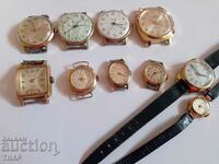 Gold-plated watches 0.01st