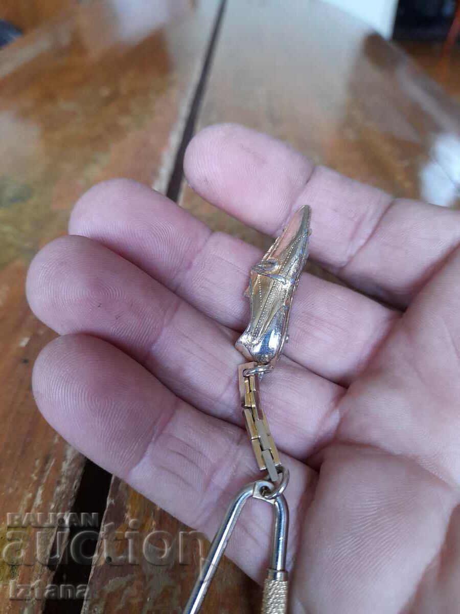 Old key chain Golden Shoe - 5