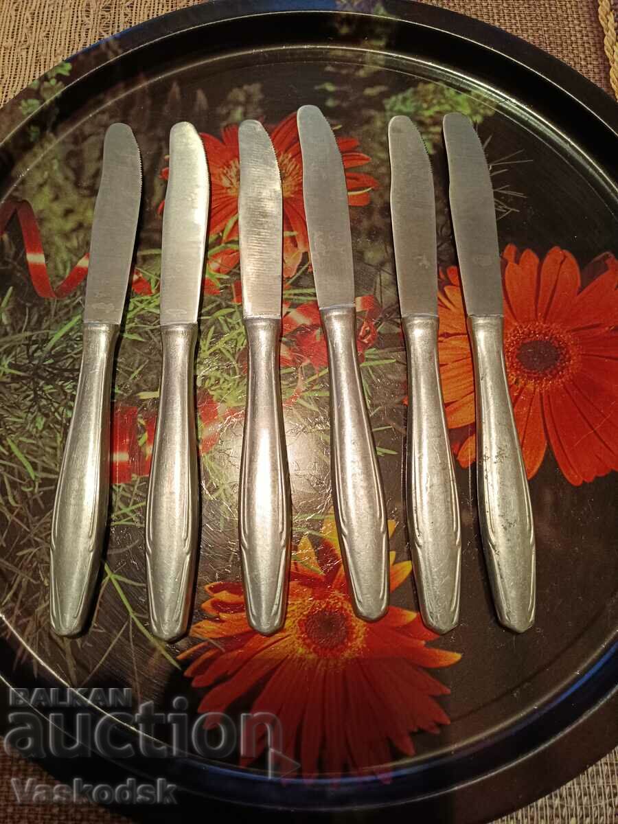 6 kitchen knives from soca