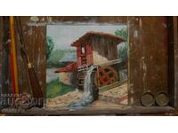 Oil painting - landscape - Gabrovo Etara - The mill