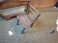 Old wooden chair read description