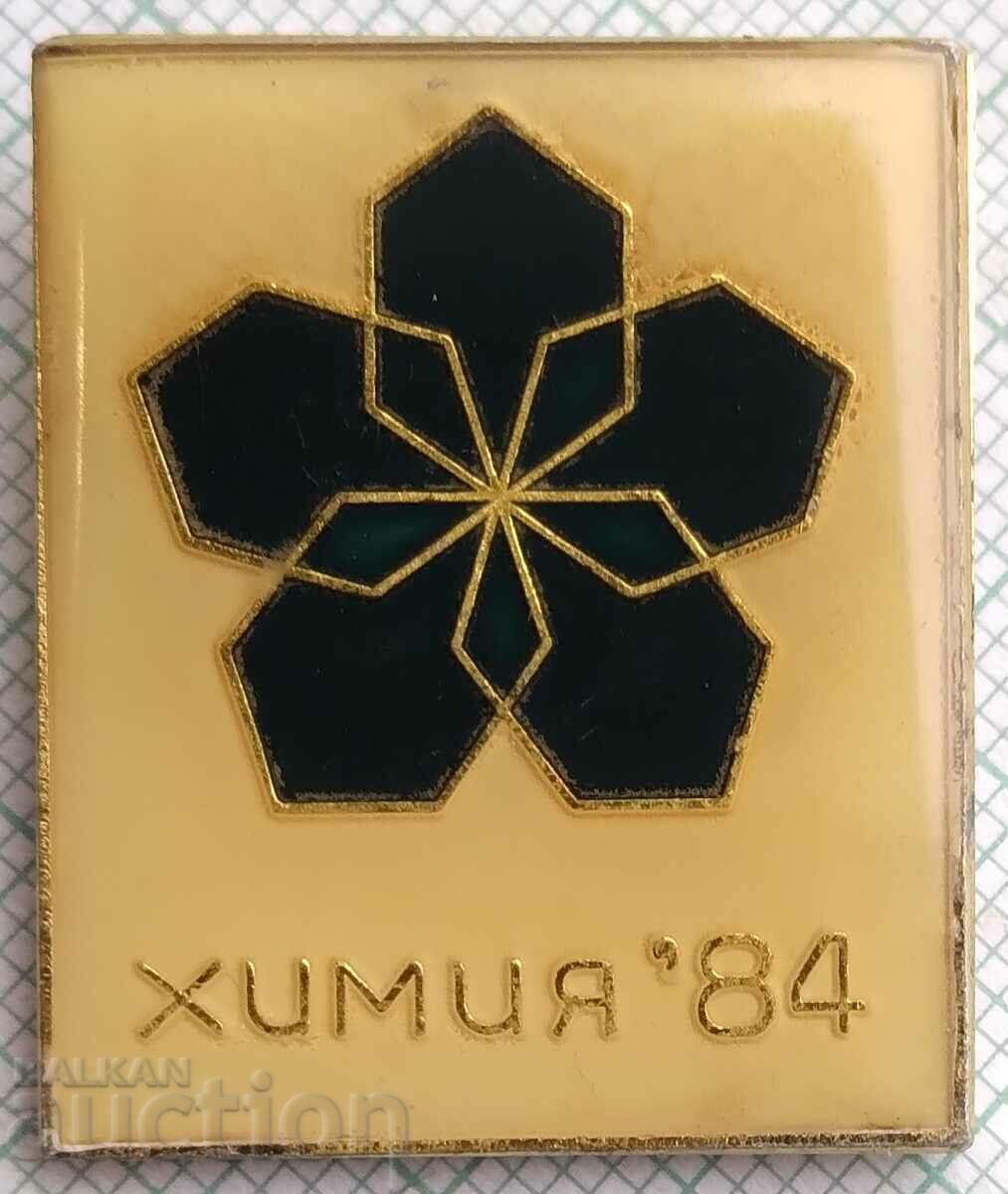 15938 Badge - Chemistry 1984