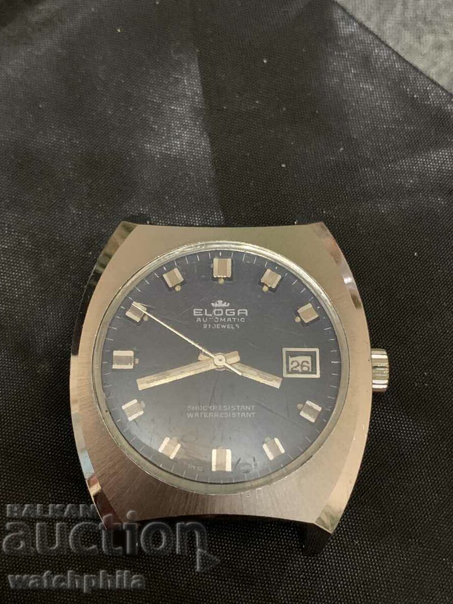 Eloga Men's Swiss Watch. Works, rare