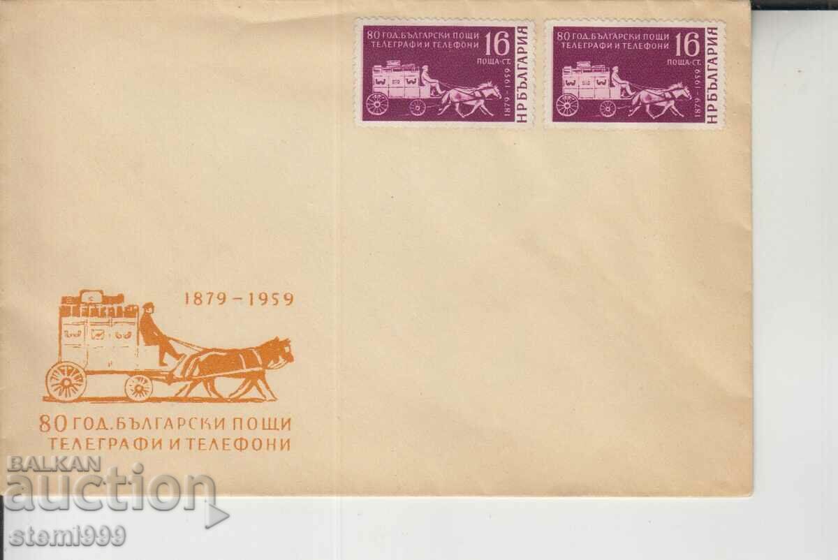 Postal envelope Telegraphs and Telephones