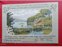 Банкнота-Германия-Шлезвиг-Холщайн-Маленте-50 пфенига 1921