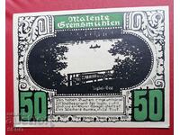 Банкнота-Германия-Шлезвиг-Холщайн-Лютенбург-50 пфенига