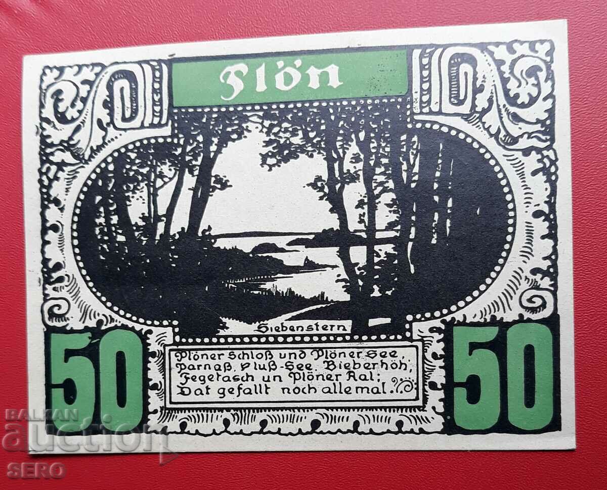 Banknote-Germany-Schleswig-Holstein-Lutenburg-50 pfennig