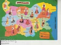 Postcard Folk costumes
