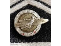 Badge. USSR Cosmonaut Yuri Gagarin VOSTOK 1961