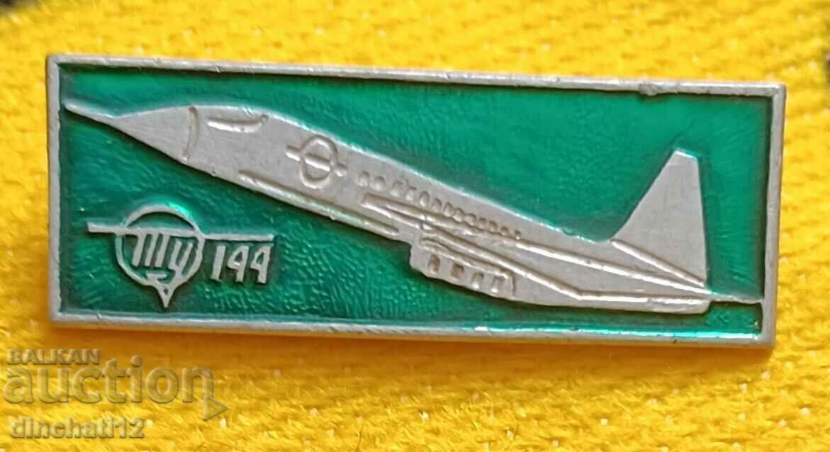 insigna URSS. Aviatie Tu -144 AVION