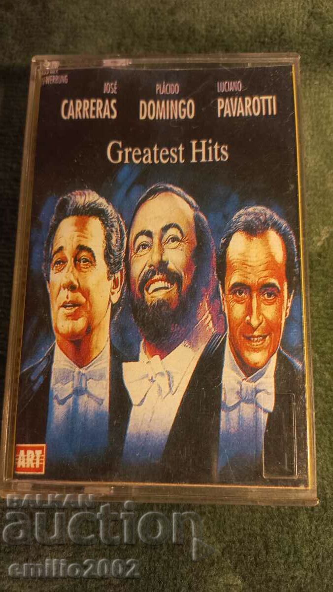 Аудио касета Carreras Domingo Pavarotti