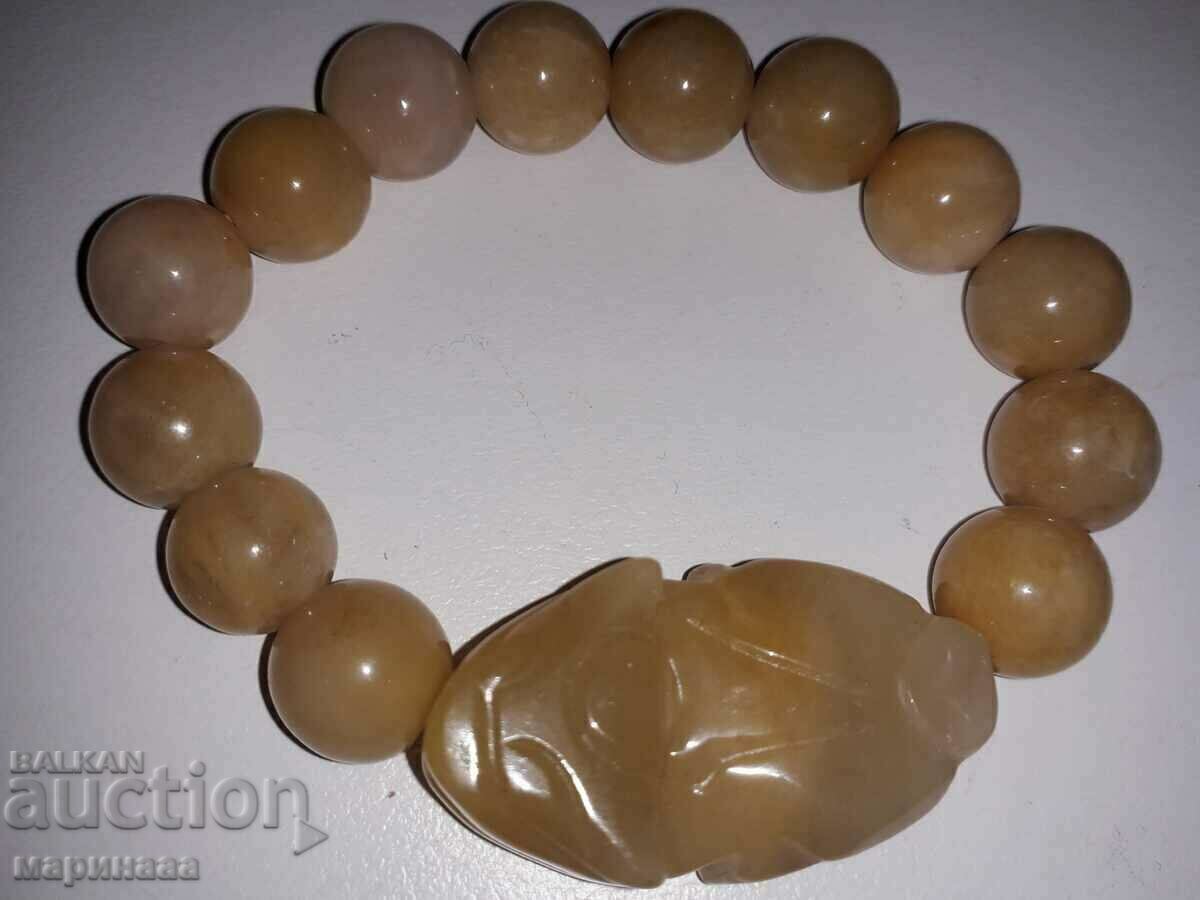 BRACELET. JADE. LARGE BALLS. 13.2 MM with price 10.00 BGN | € 5.11 BRACELET. JADE. LARGE BALLS. 13.2 MM with price 10.00 BGN | € 5.11