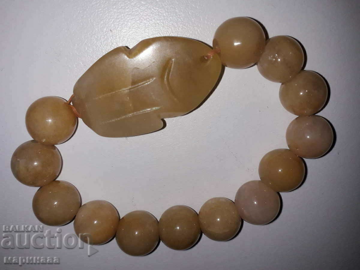Delivery of BRACELET. JADE. LARGE BALLS. 13.2 MM Delivery of BRACELET. JADE. LARGE BALLS. 13.2 MM