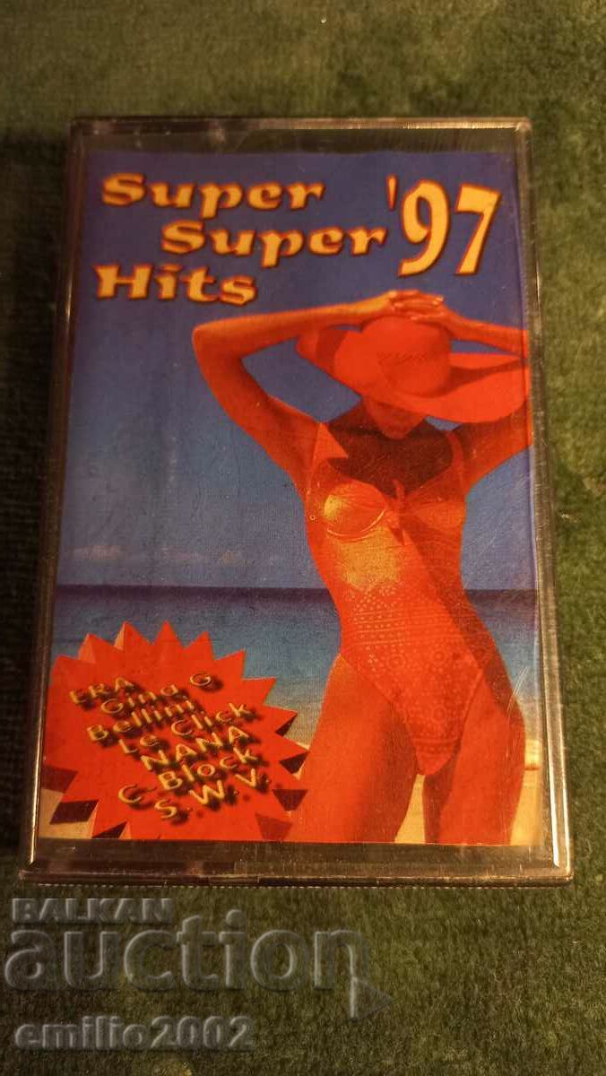 Super hits 97 audio cassette