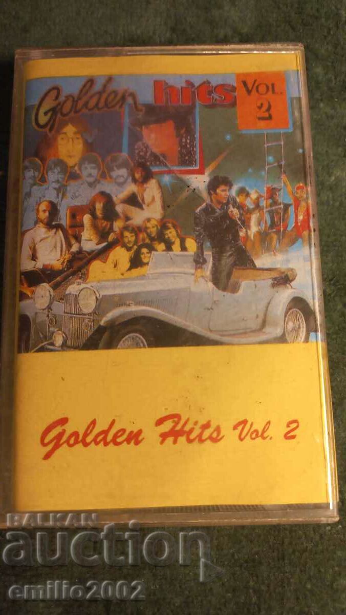 Audio cassette Golden hits vol.2