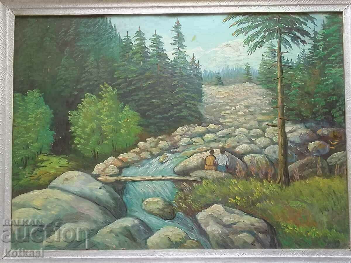 Ο Βούλγαρος συγγραφέας Communism λαδομπογιές PhaserLandscape RiverStones με τιμή 535.50 BGN | € 273.80 Ο Βούλγαρος συγγραφέας Communism λαδομπογιές PhaserLandscape RiverStones με τιμή 535.50 BGN | € 273.80