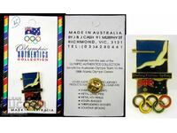 Австралия-Олимпийска значка-1996-Официална значка-Олимпиада