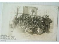 Foto veche 1932 - militari, soldați, Sofia