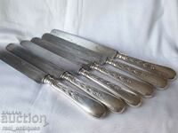 Set of silver-plated knives - Christofle