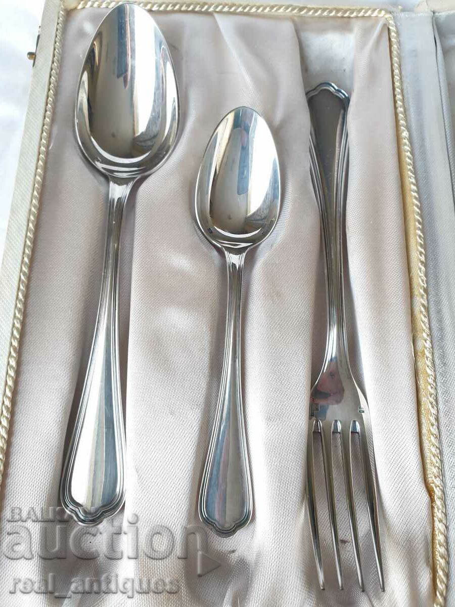 Delivery of Silver Plated Cutlery Set - Christofle Paris Delivery of Silver Plated Cutlery Set - Christofle Paris
