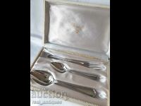Silver Plated Cutlery Set - Christofle Paris