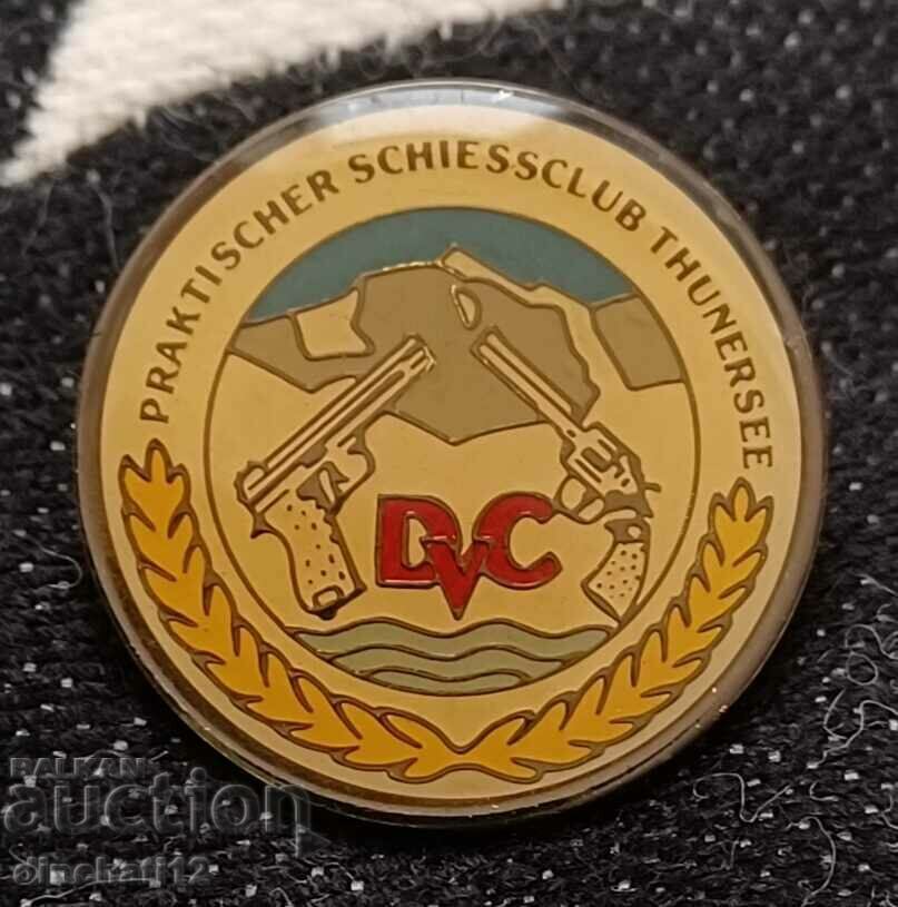 DVC THUNERSEE. Shooting Club Sport shooting. Switzerland with price 20.00 BGN | € 10.23 DVC THUNERSEE. Shooting Club Sport shooting. Switzerland with price 20.00 BGN | € 10.23