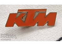Значка Мотоциклети. Мотор - Motorcycle KTM AG. Auto Moto