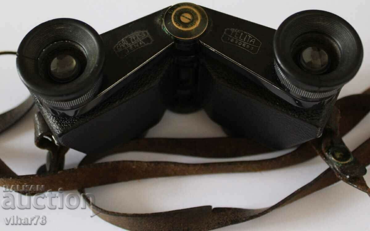 Auction  old German binoculars - CARL ZEISS JENA-TELITA