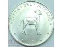 1970 2 lire Vatican