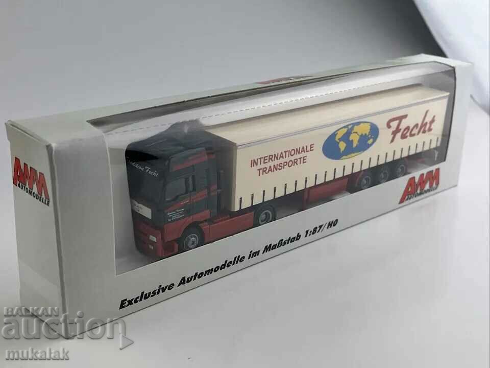 Delivery of AWM 1/87 H0 MAN TGA TIR TRUCK TOY TROLLEY MODEL Delivery of AWM 1/87 H0 MAN TGA TIR TRUCK TOY TROLLEY MODEL
