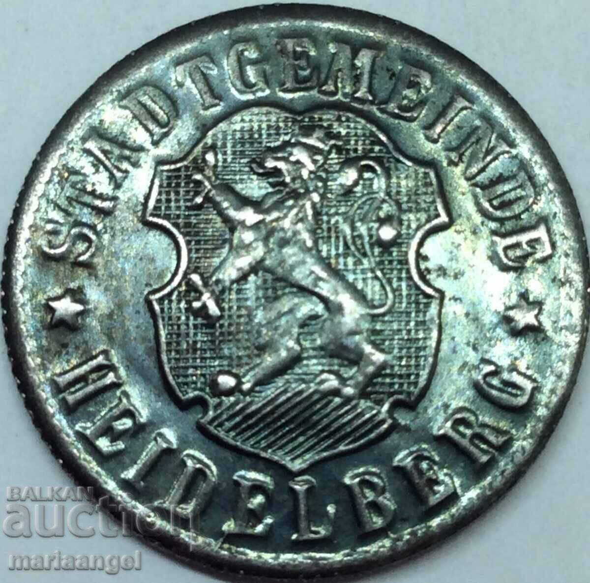 50 Pfennig 1919 Γερμανία Heidelberg Kriegsgeld