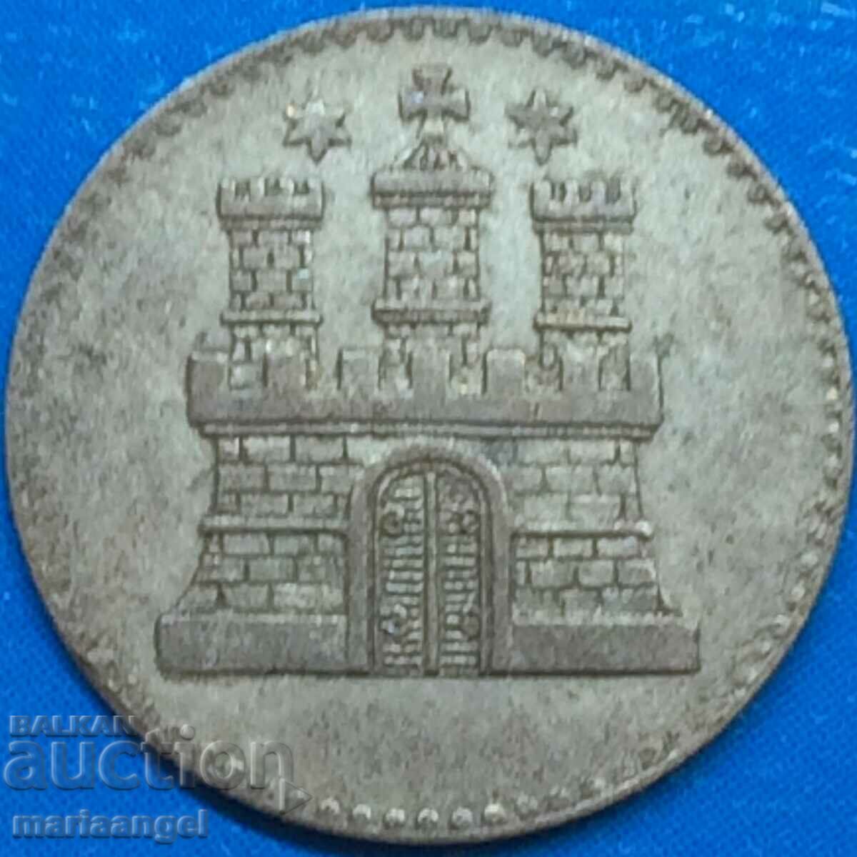 1 dreiling 1855 Germany silver