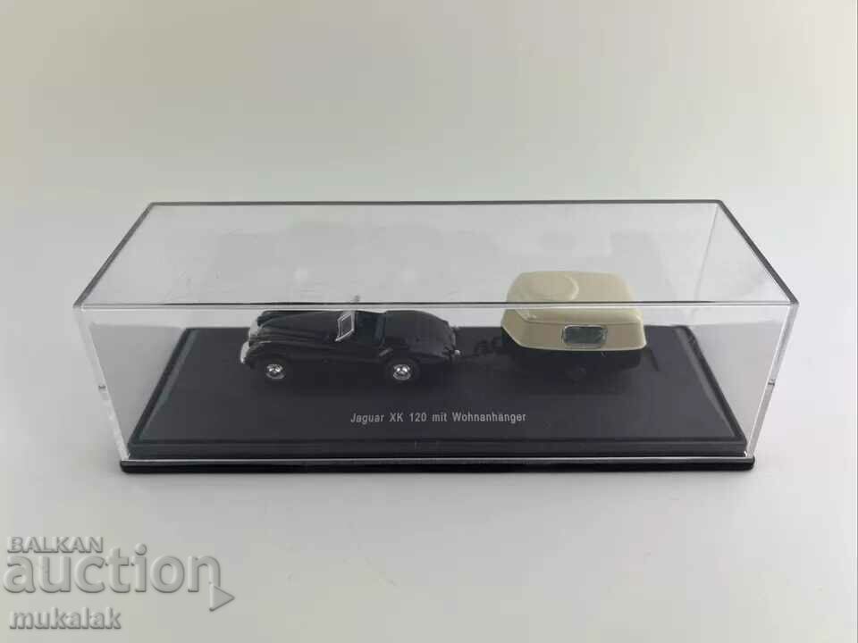 SCHUCO 1:87 H0 JAGUAR CARAVAN TOY TROLLEY MODEL - 5 SCHUCO 1:87 H0 JAGUAR CARAVAN TOY TROLLEY MODEL - 5